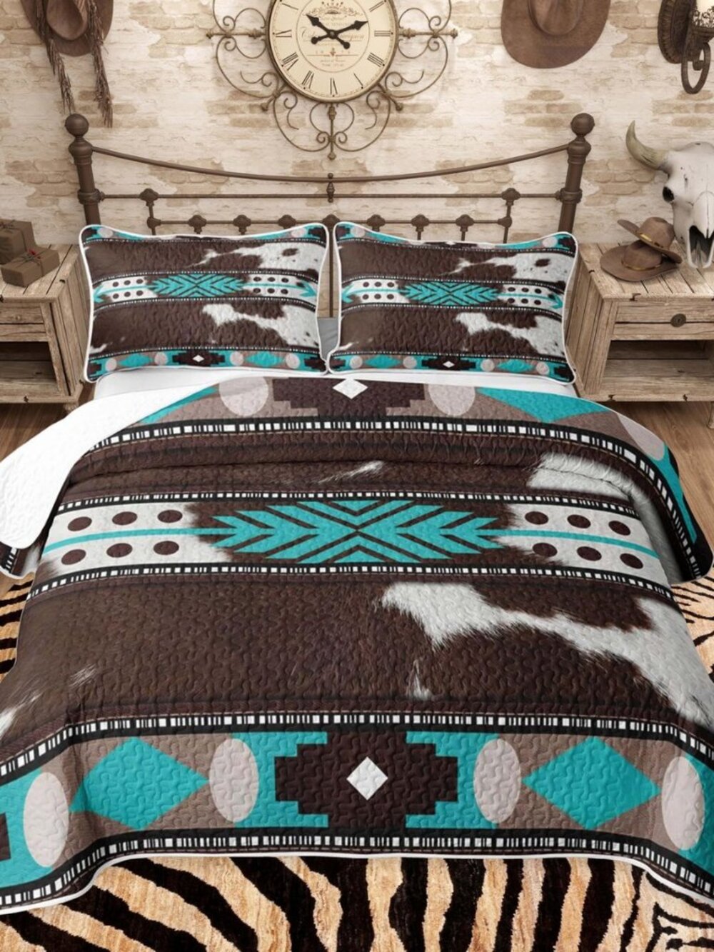 Western Southwestern Quilts for Queen Bed